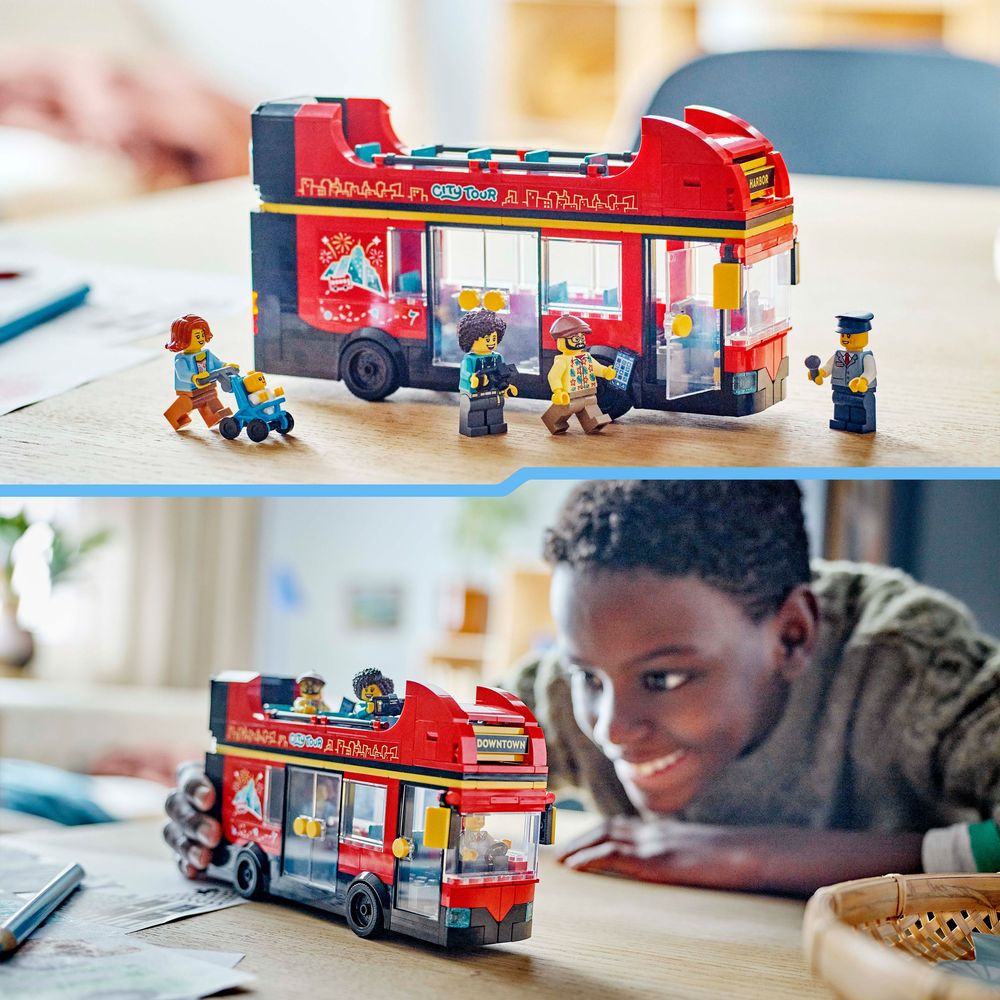 LEGO City 60407 60407 Red Double Decker Sightseeing Bus 1