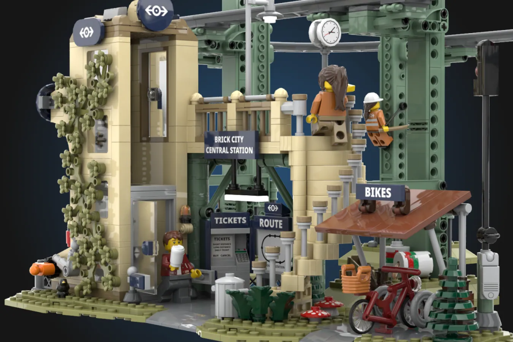 LEGO Ideas Working Suspension Railway 12 1024x683
