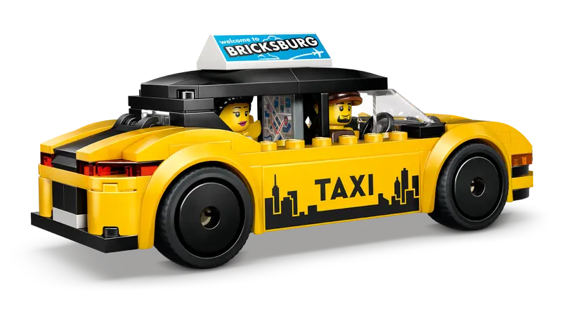 LEGO City 60487 Yellow Taxi