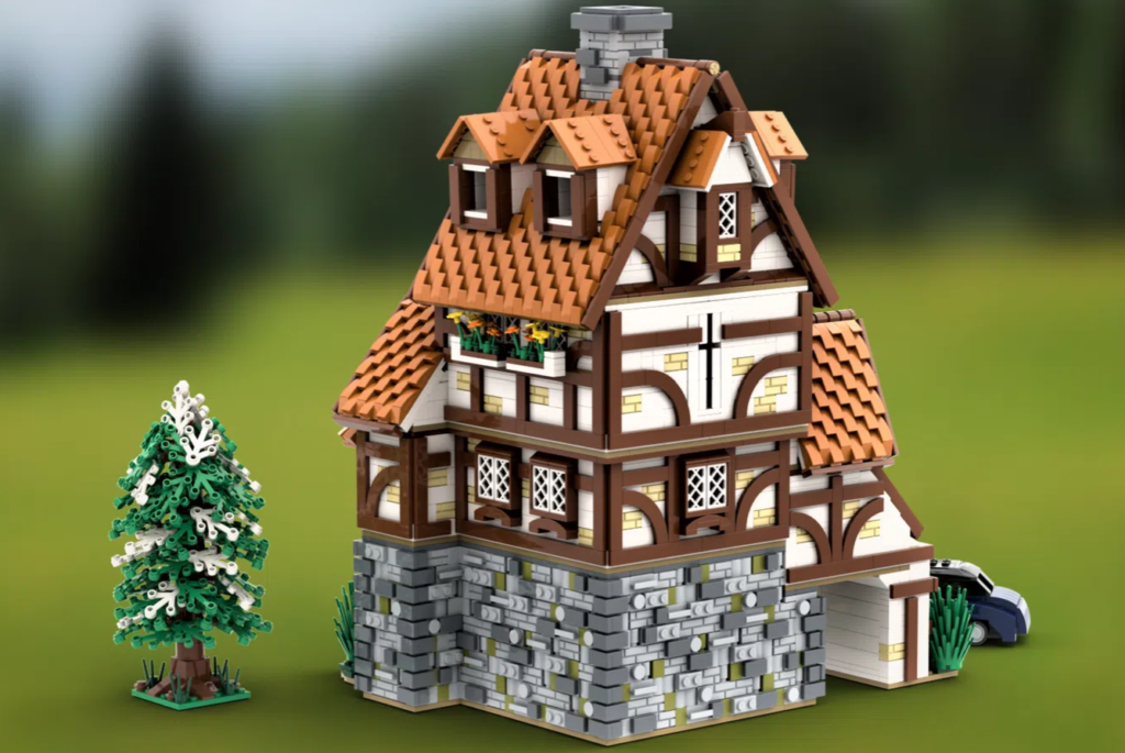 LEGO Ideas TRADITIONAL GERMAN COTTAGE 3