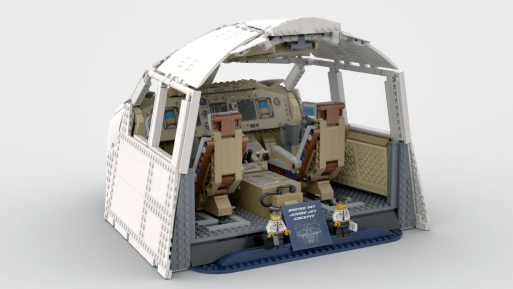 LEGO Ideas Boeing 747 Cockpit 3 1024x576