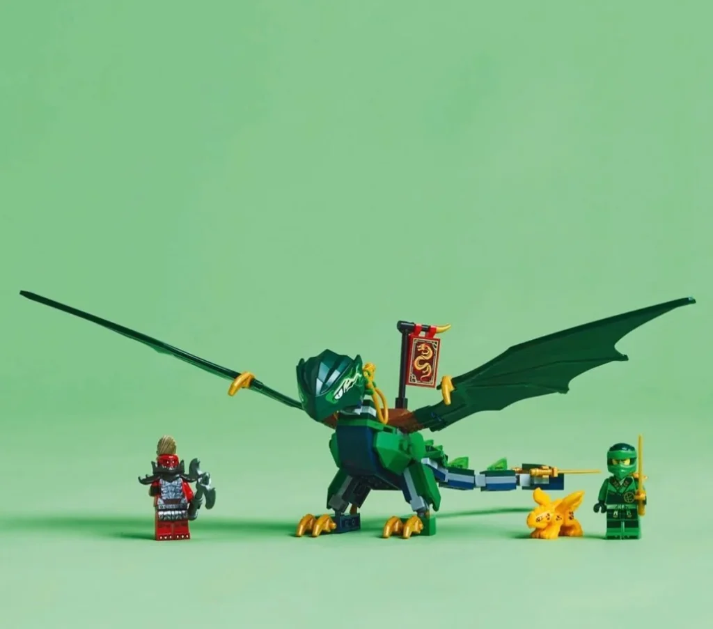 LEGO NINJAGO 71829 Lloyds Green Forest Dragon 4 1024x903