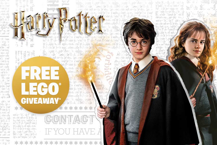 LEGO Harry Potter give-away at Smyths stores today
