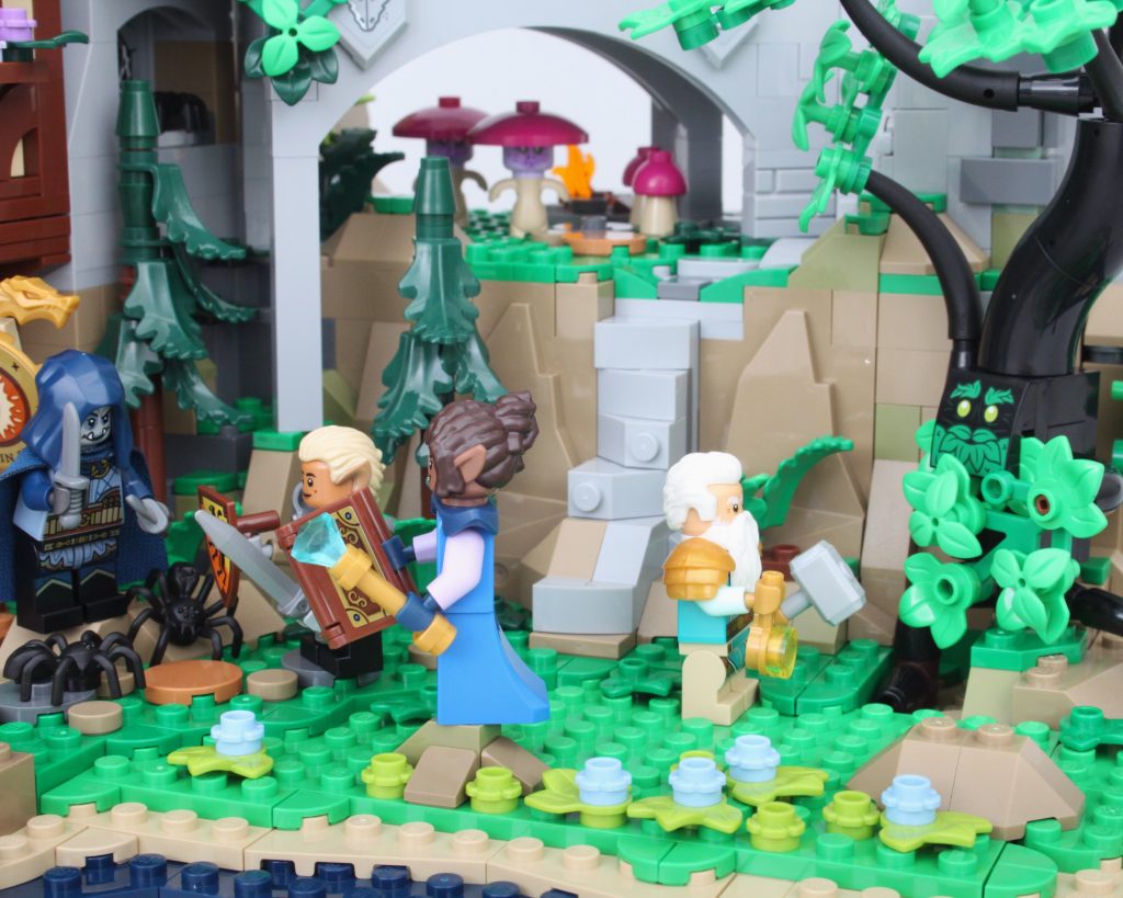 LEGO Ideas 21348 red dragons tale dungeons and dragons review 35 1024x819