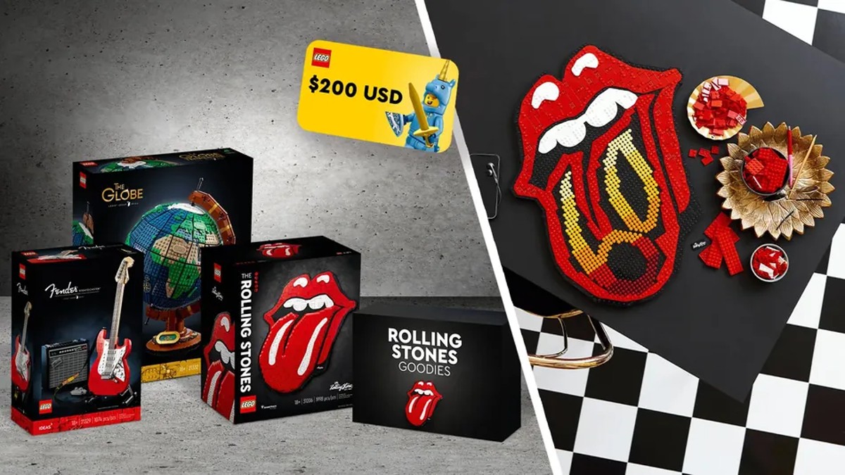 LEGO Ideas announces Rolling Stones contest results