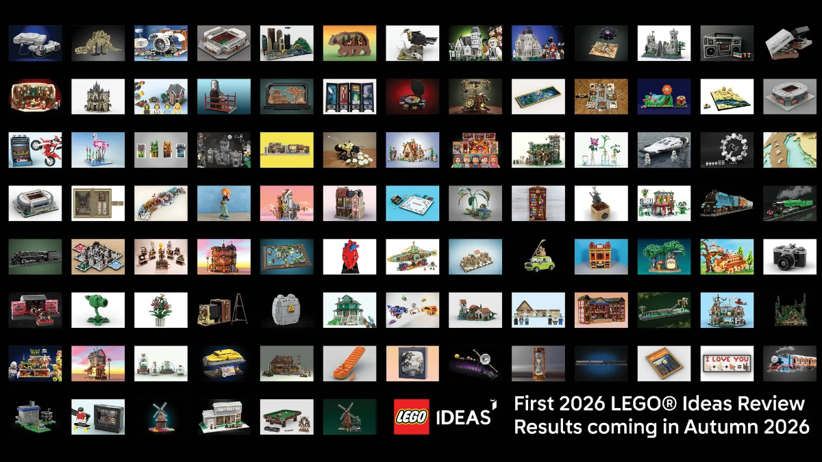 Almost 100 LEGO Ideas projects qualify for first 2026 review