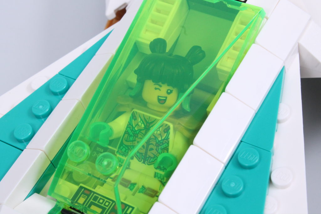 LEGO Monkie Kid 80020 White Dragon Horse Jet review 34