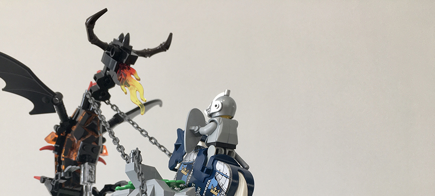 Brick Pic of the Day: Dragon Slayer