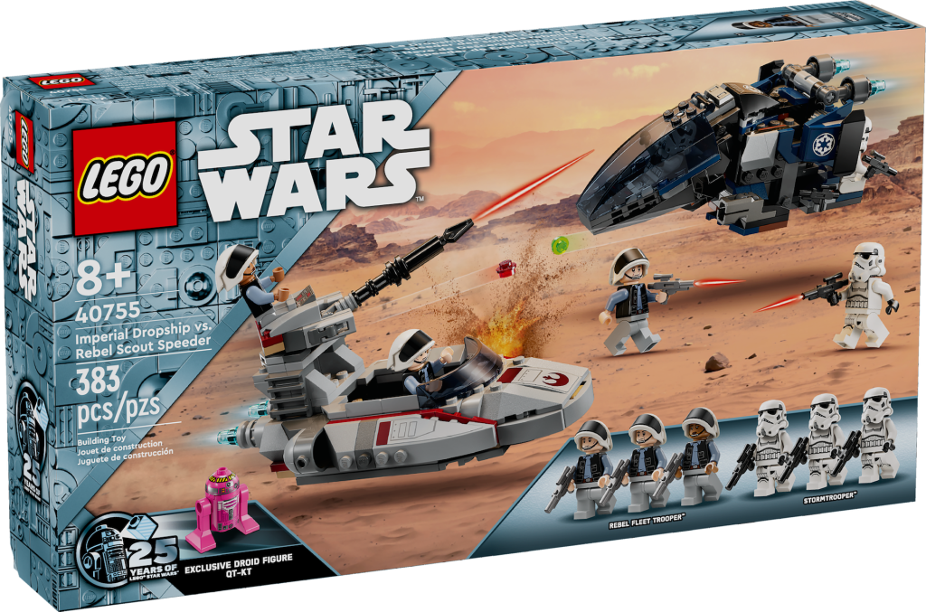 LEGO Star Wars 40755 Imperial Dropship vs. Rebel Scout Speeder 1 1024x677