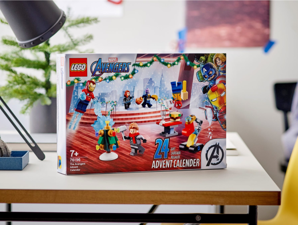 LEGO Marvel 76196 The Avengers Advent Calendar lifestyle 3