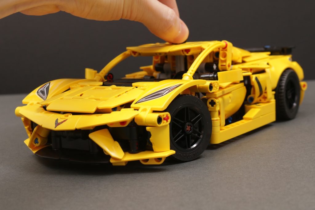 LEGO Technic 42205 Chevrolet Corvette Stingray 42204 Fast and Furious Toyota Supra MK4 and 42203 Tipping Dump Truck reviews 23 1024x683