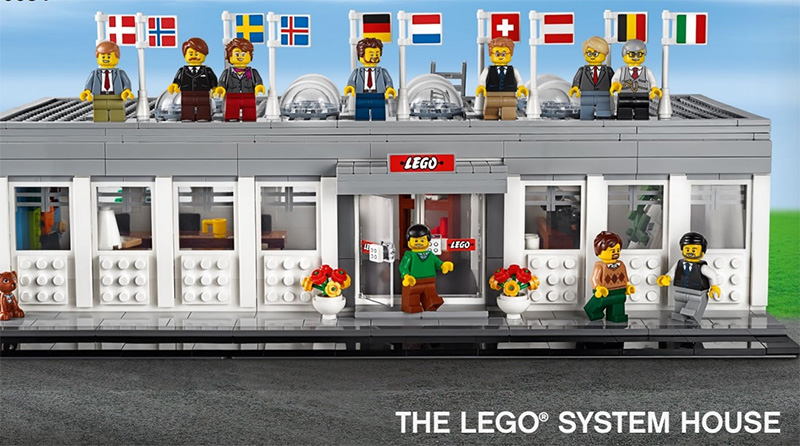 LEGO Inside Tour exclusive 4000034 The LEGO System House set revealed