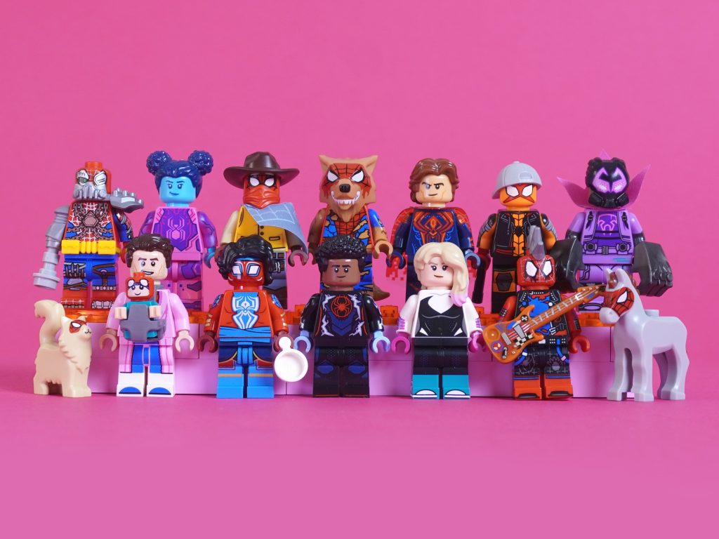 LEGO Minifigures 71050 Spider Man Across the Spider Verse review 55 1024x768