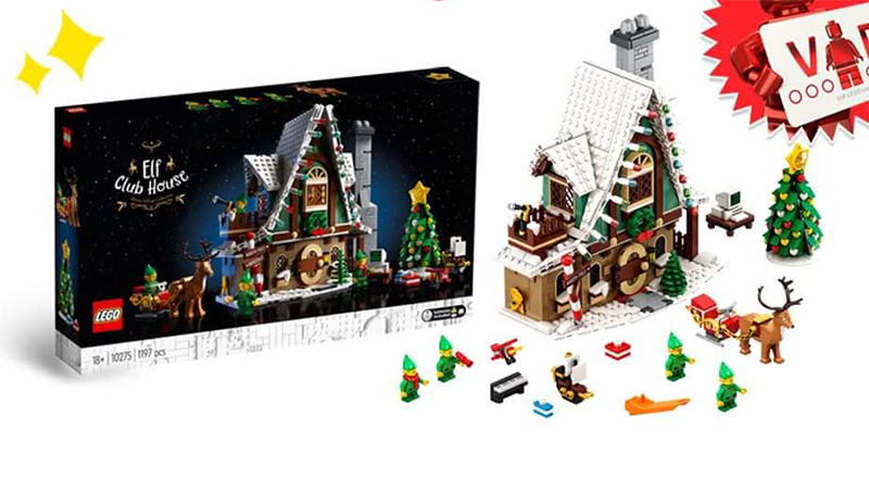 LEGO Winter Village 10275 Elf Club House revealed