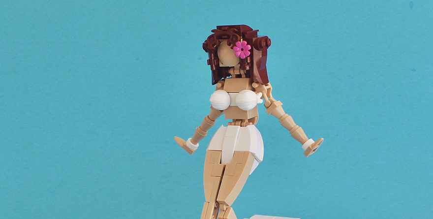 Brick Pic of the Day: Surf's up