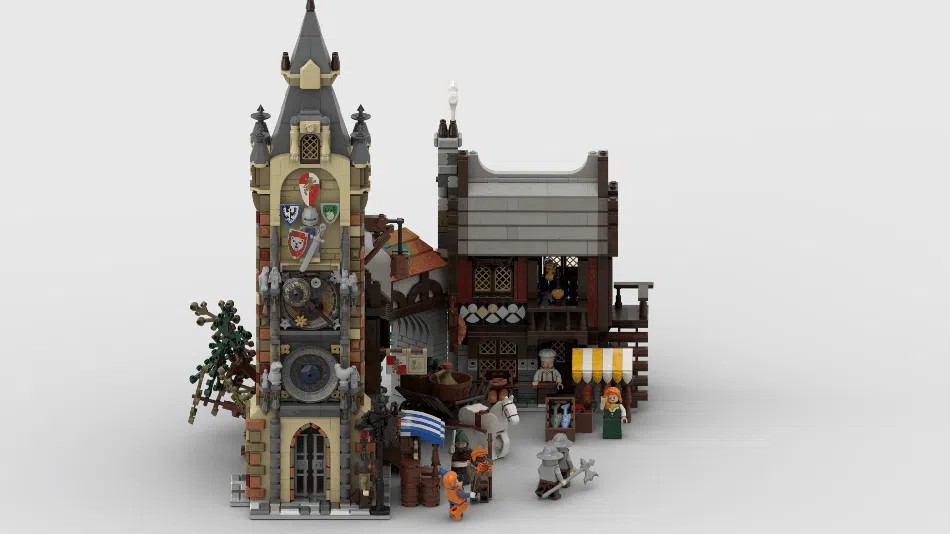 LEGO Ideas Medieval marketplace 1