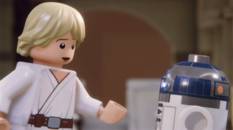 LEGO Star Wars characters encourage social distancing