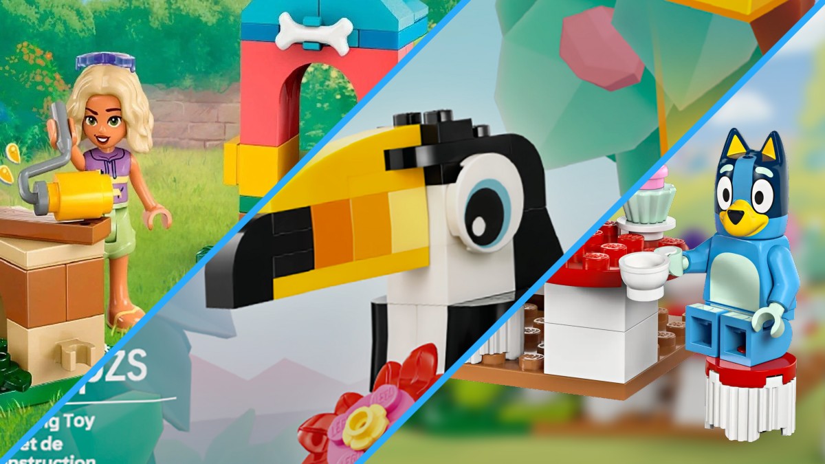 Free LEGO Bluey, Creator and Friends sets launch down under