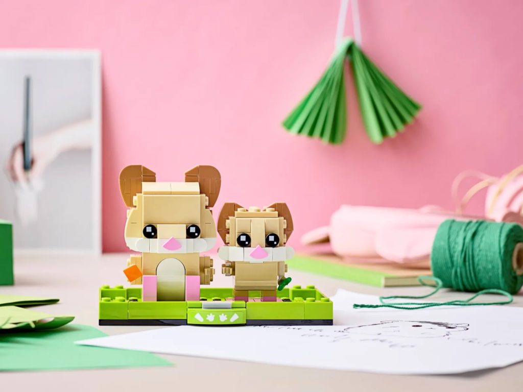 LEGO BrickHeadz Pets 40482 Hamster 4