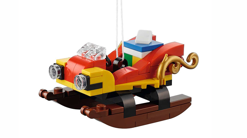 LEGO Christmas decoration instructions for Build to Give