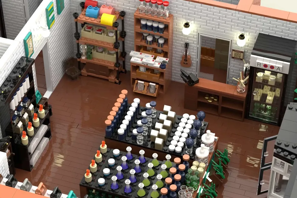 LEGO Ideas Schitts Creek The Rose Apothecary 10