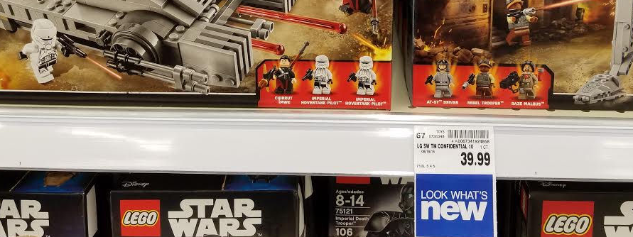 LEGO Star Wars Rogue One sets found at retail in USA