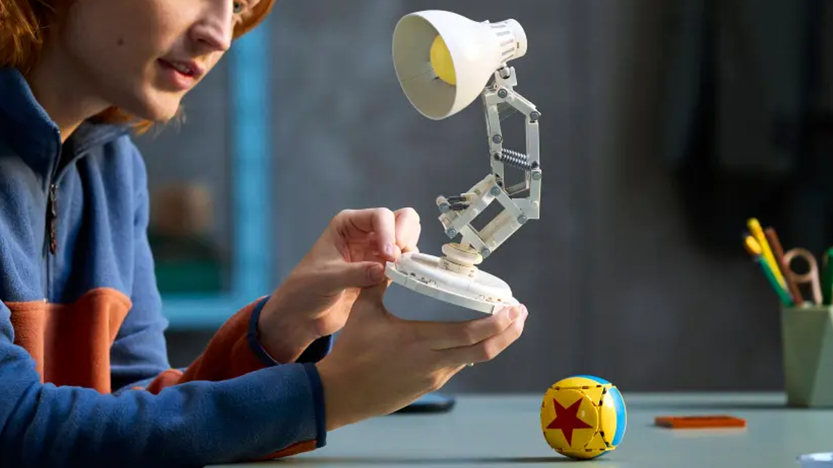 LEGO Ideas Luxo Jr. drew inspiration from an existing LEGO set