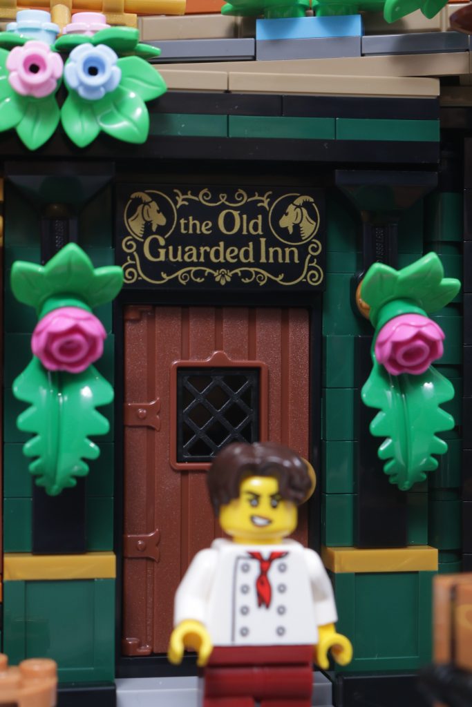 LEGO Icons 10350 Tudor Corner second review plus comparison with 10251 Brick Bank and 10270 Bookshop 84 683x1024