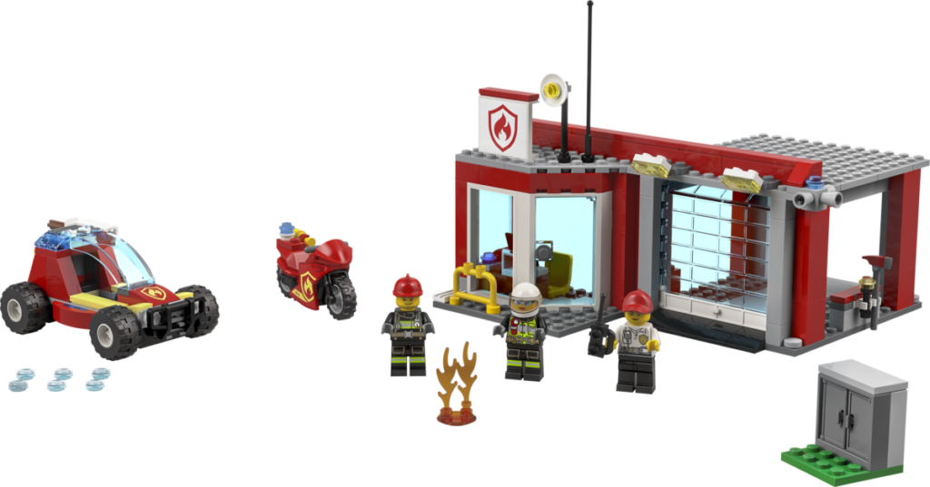 LEGO CITY 77943 Fire Station Starter Set 1 1024x537