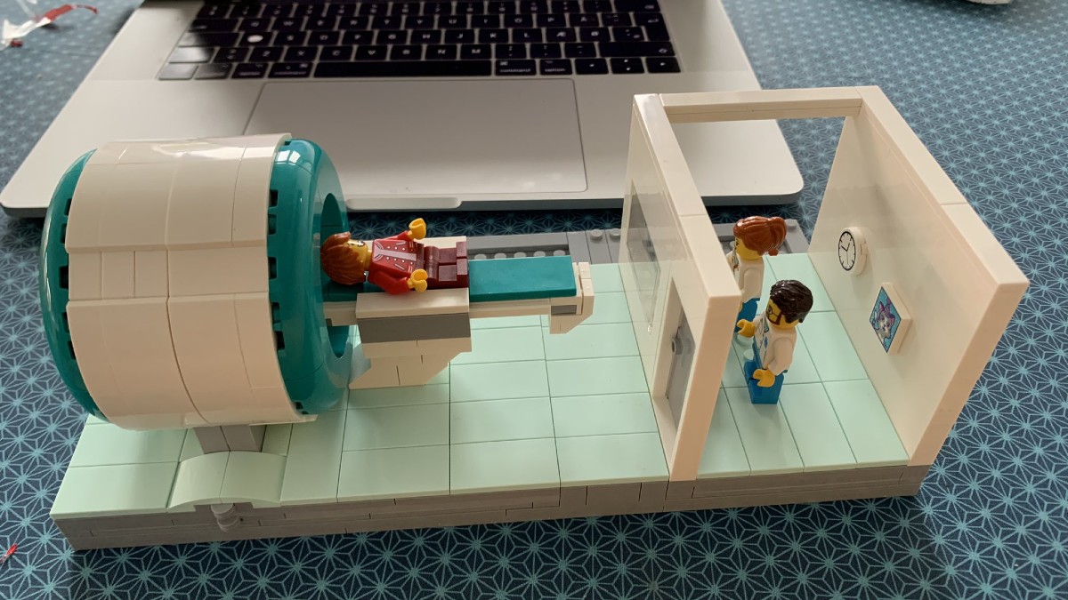 LEGO is donating MRI scanner models to hospitals to help calm children