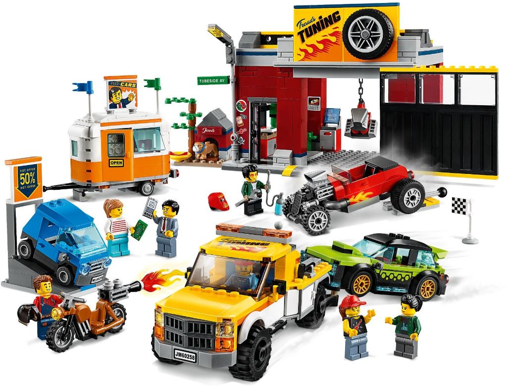 LEGO City 60258 Tuning Workshop 3
