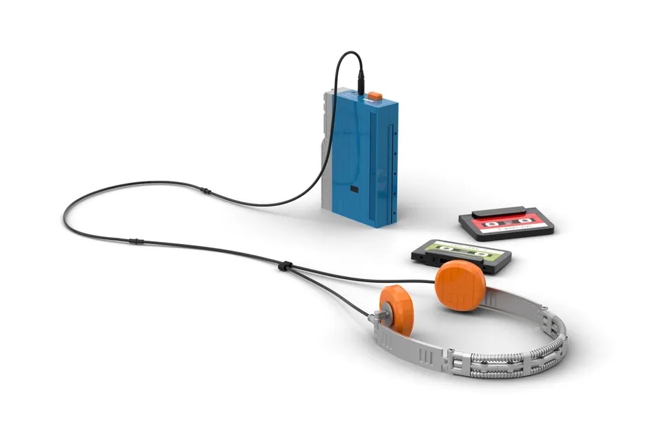 LEGO Ideas Sony Walkman 8