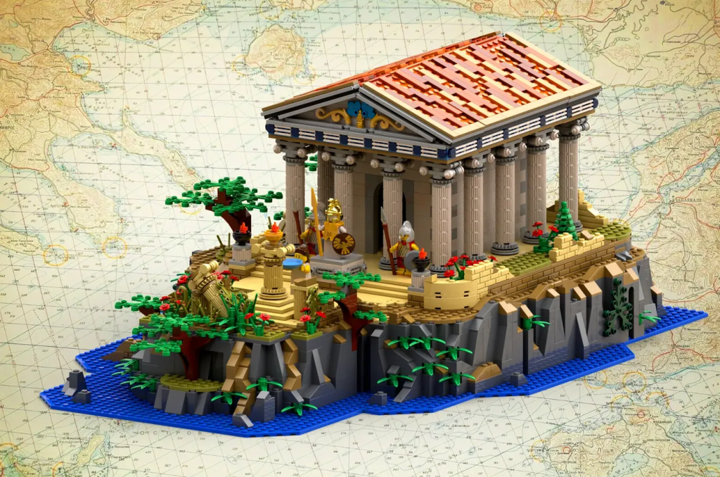 LEGO Ideas greek temple 2022 1 1024x678