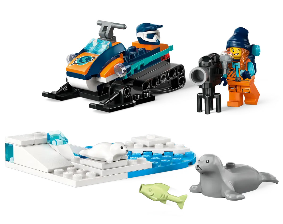 LEGO City 60376 Arctic Explorer Snowmobile 2