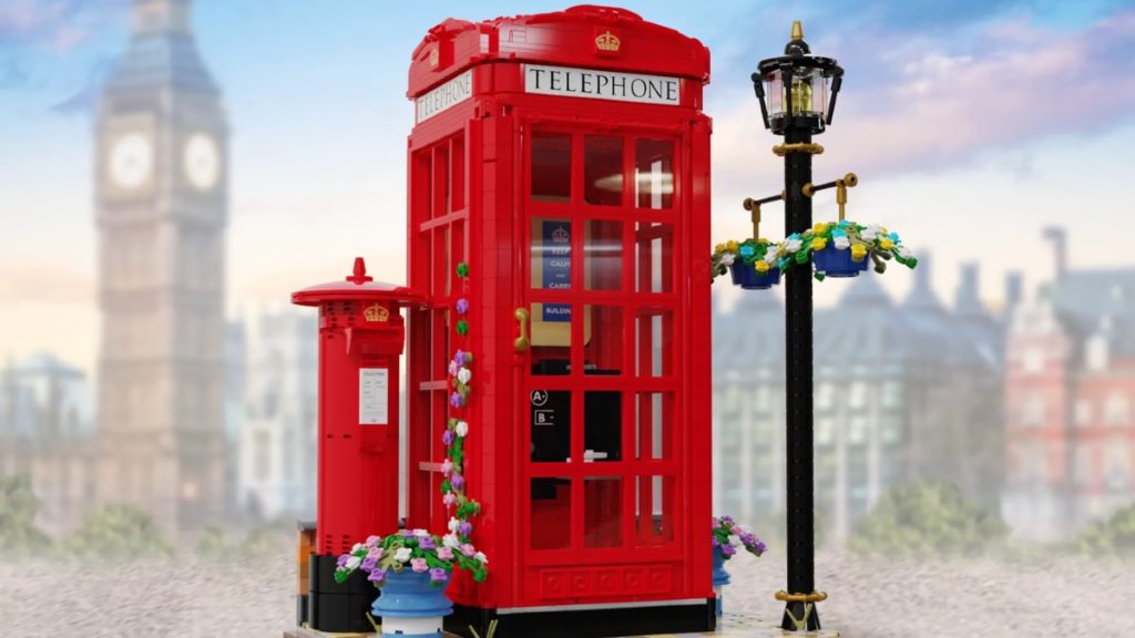 LEGO Ideas Red London Telephone Box featured 1024x576