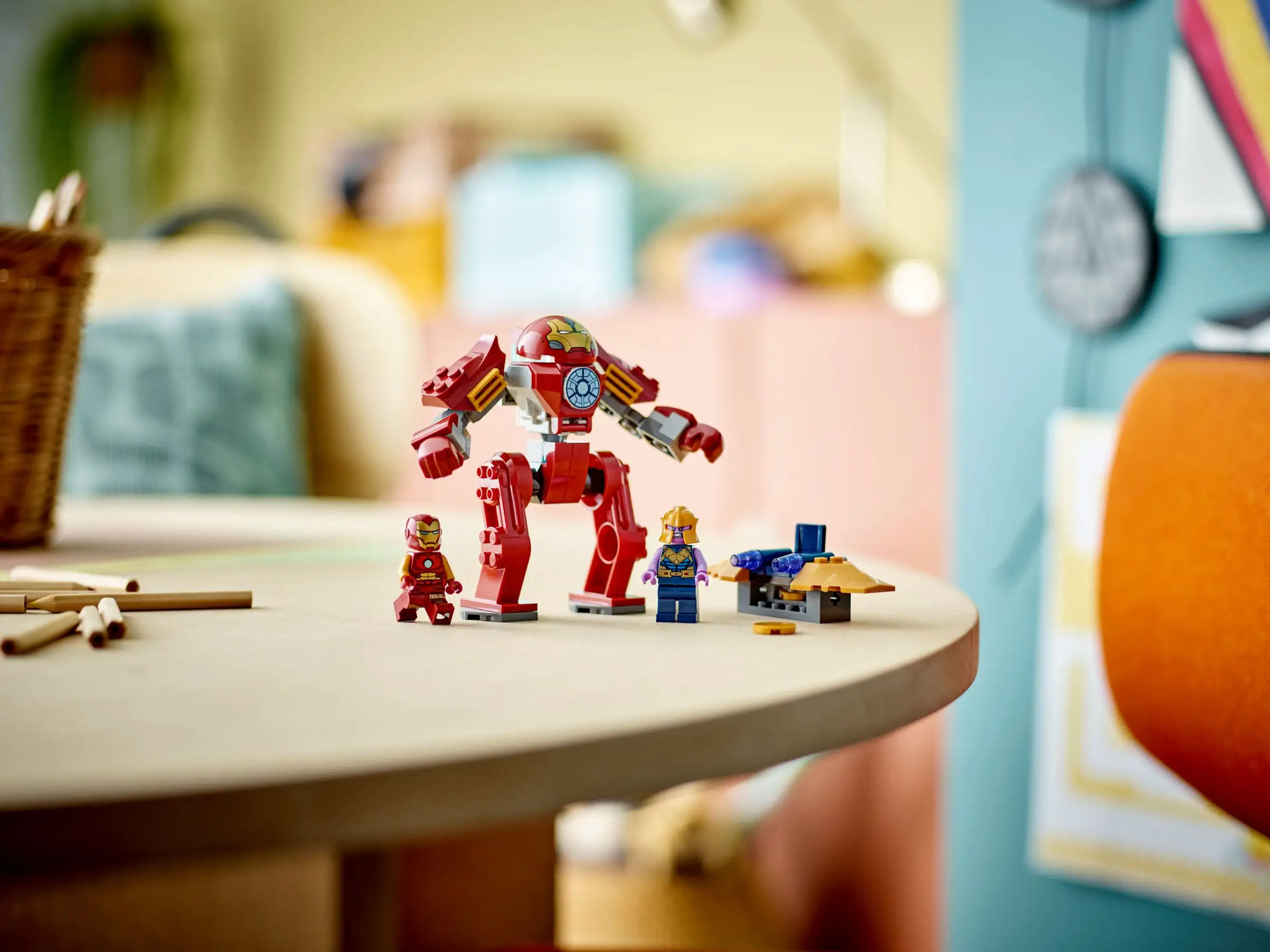 LEGO Marvel 76263 Iron Man Hulkbuster vs. Thanos 6