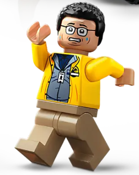 LEGO Jurassic Park dennis nedry