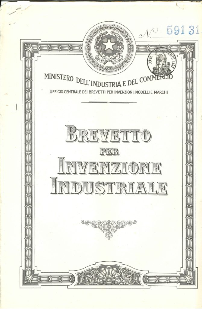 LEGO Brick Patent Italy