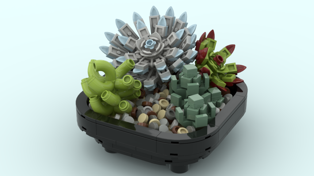 LEGO Ideas Succulent Garden 1