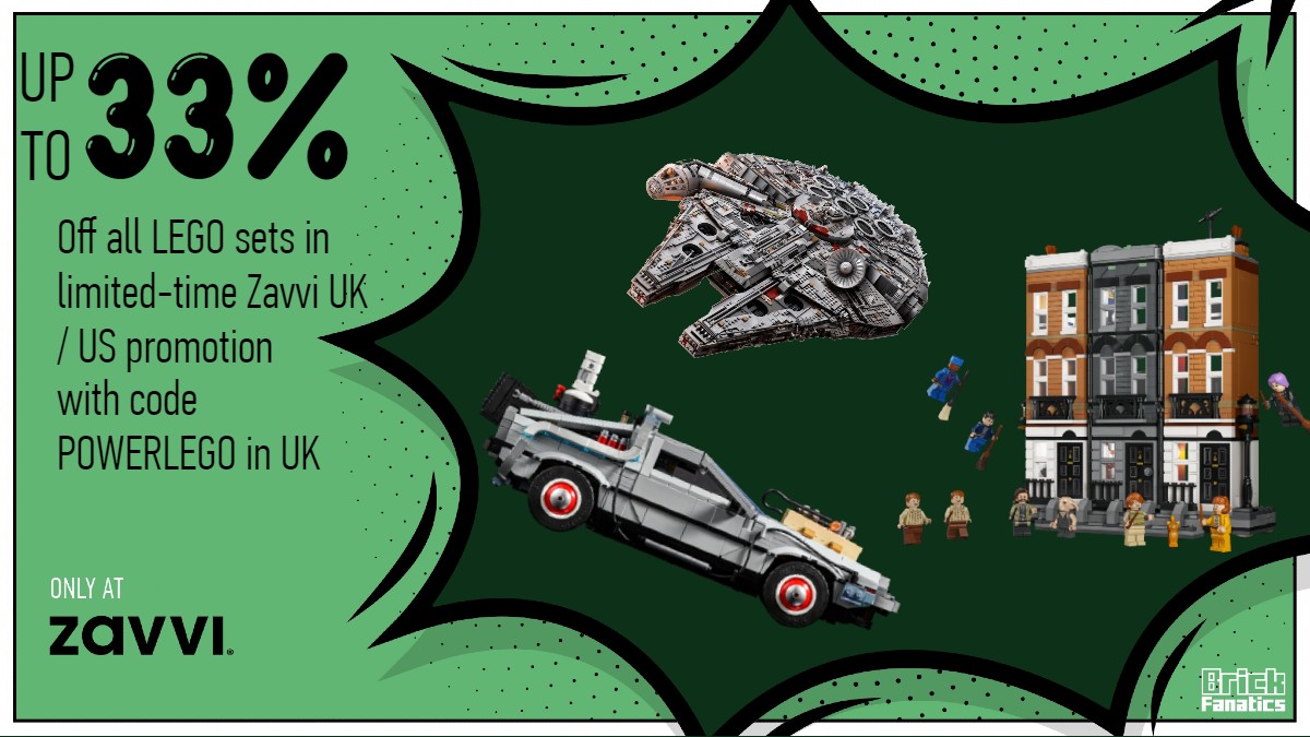 Limited-time Zavvi UK / US promotion offers more savings on all LEGO sets