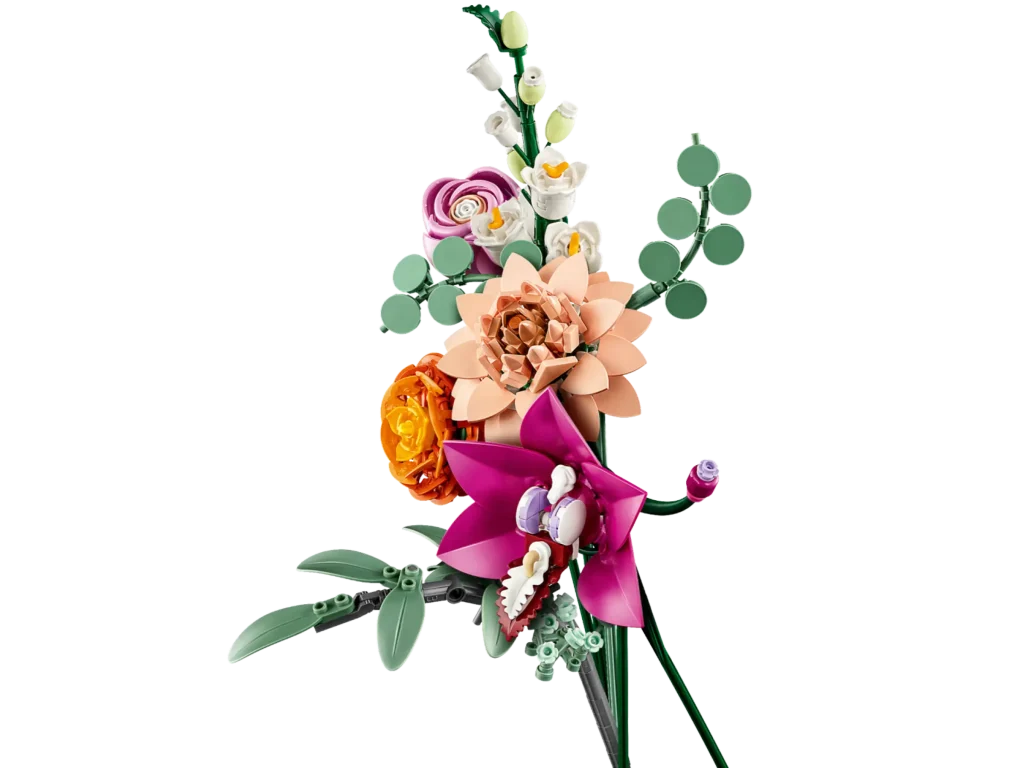 LEGO Botanicals 10342 Pretty Pink Flower Bouquet 5 1024x768