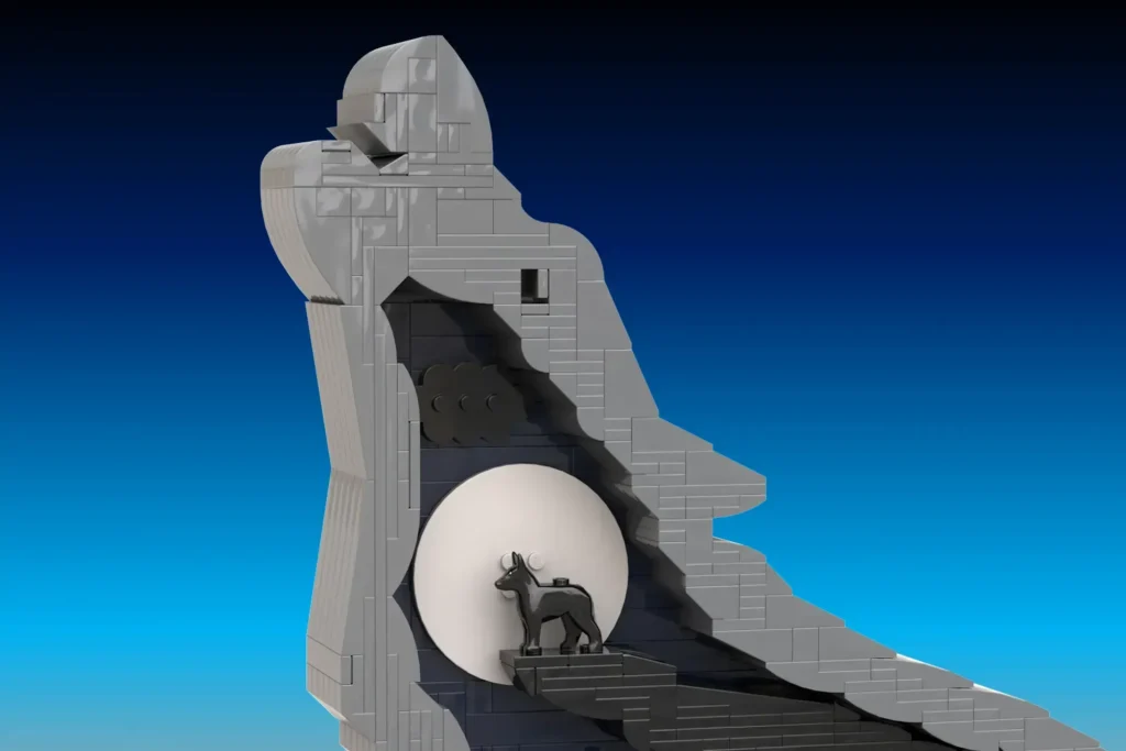 LEGO Ideas grey wolf mountain 2 1024x683