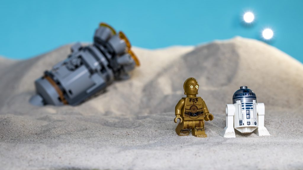 LEGO Star Wars 75228 Escape Pod vs. Dewback Microfighters review