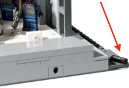 LEGO Marvel 76269 Avengers Tower Nick Fury pager