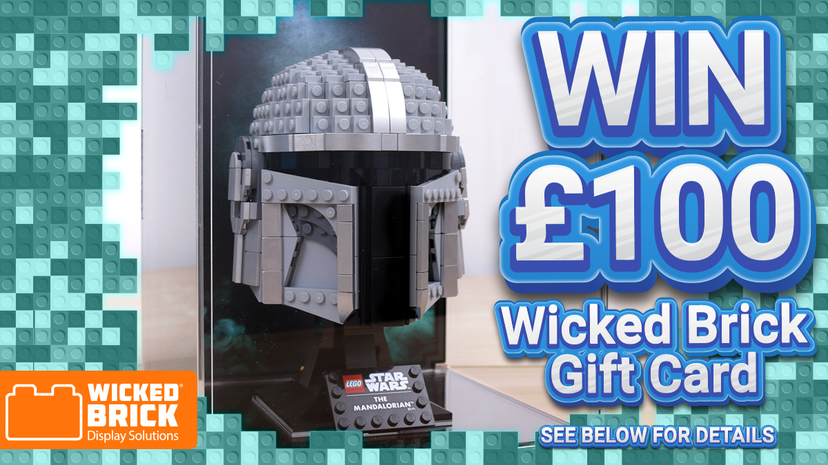 Reminder: Win a £100 LEGO display case gift card with Wicked Brick