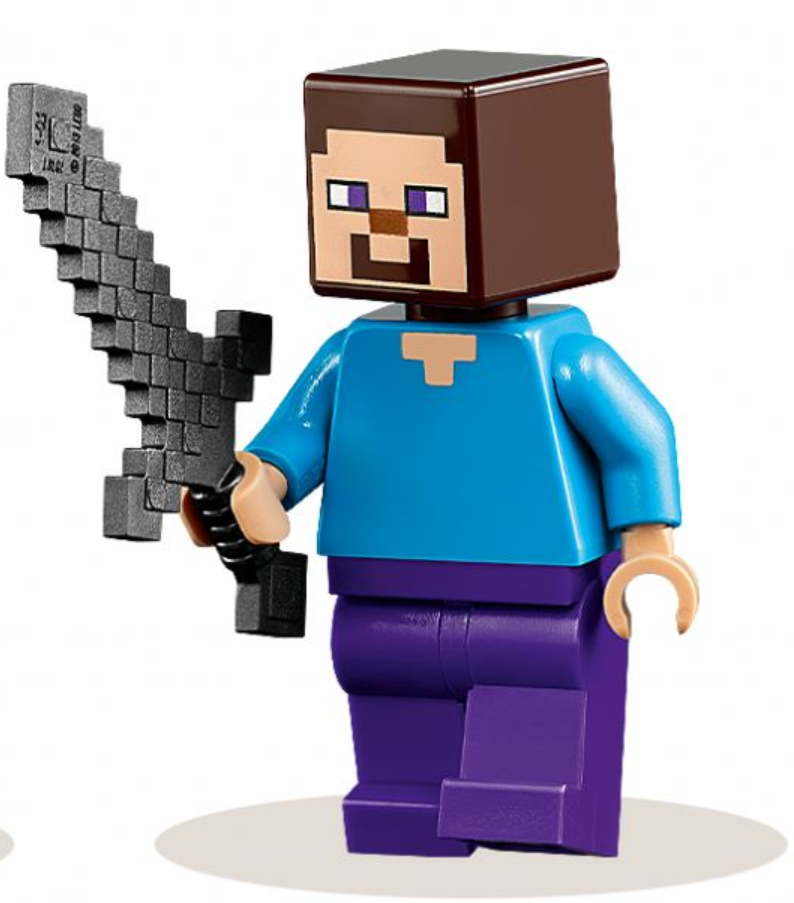 lego minecraft steve