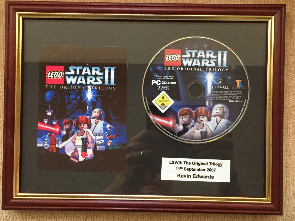LEGO Star Wars 2 game Kevin Edwards developer gift Twitter 1024x768