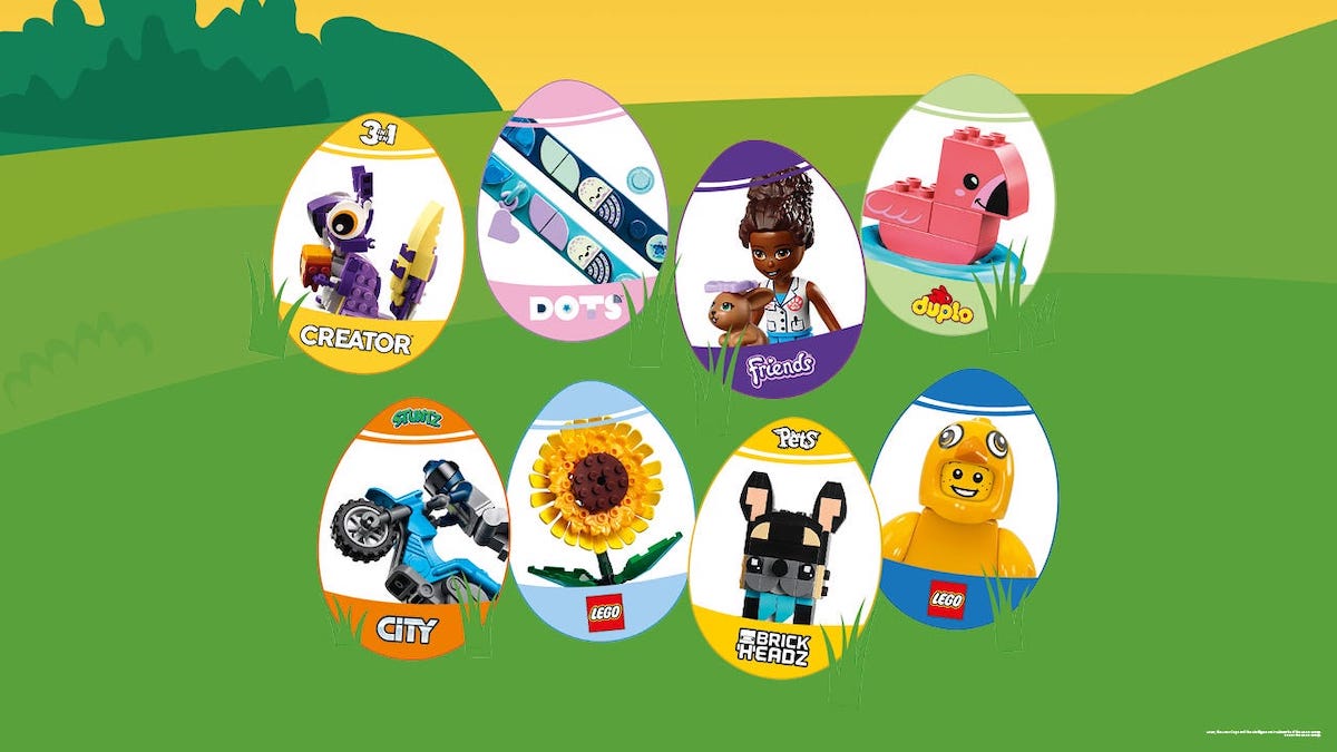 LEGO Easter egg hunt in-store event starts today