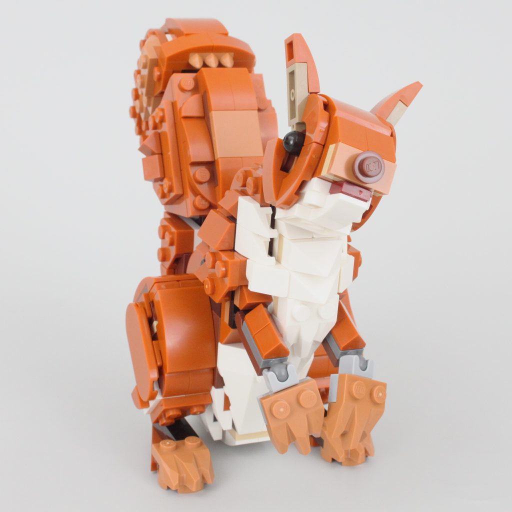 lego creator 3 in 1 31154 forest animals red fox review squirrel model 5 1024x1024