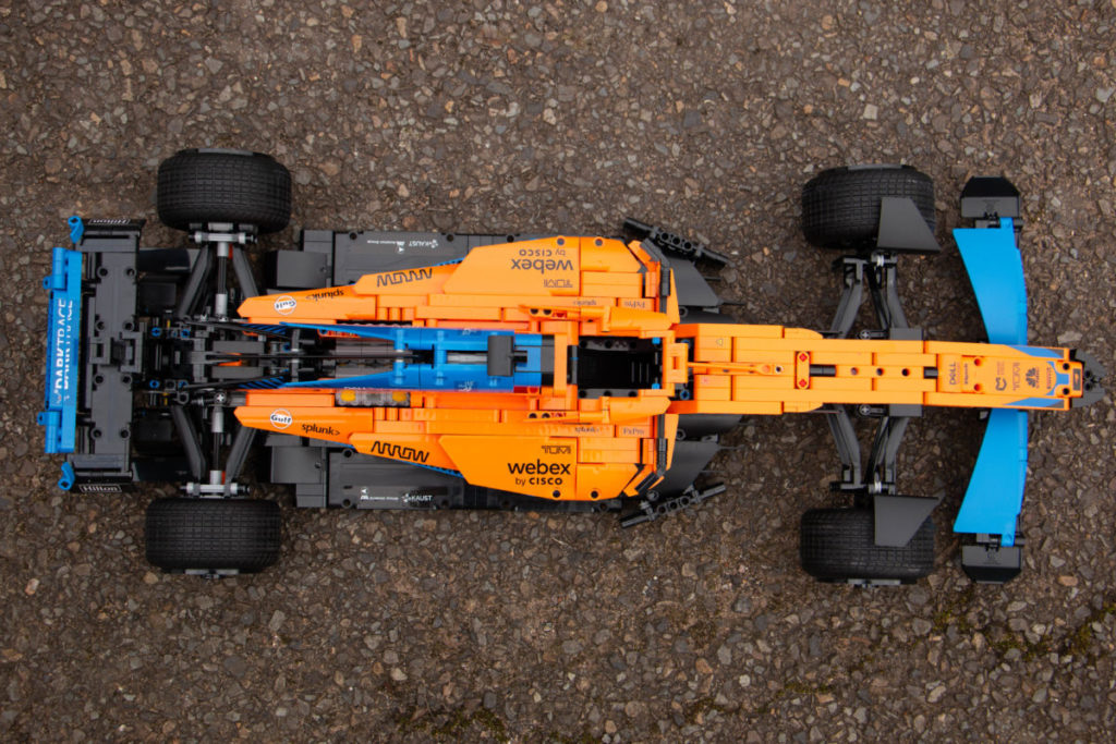 LEGO Technic 42141 McLaren Formula 1 Race Car review 29 1024x683